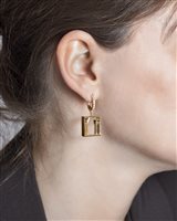 Orecchini Loving Palladio  Donna 3D in Argento Zircone ORG05 SERLIANA - ORG05 SERLIANA